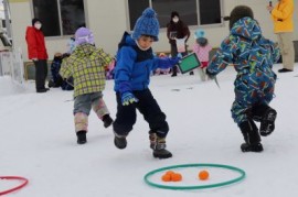 ⛄雪中運動会🍊