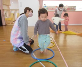 今日のもも組の様子🍑