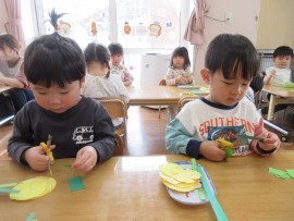 今日のみかん組の様子🍊