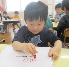 今日のぶどう組の様子🍇