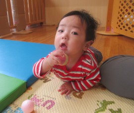 今日のいちご組の様子🍓