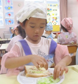 ぶどう組クッキング