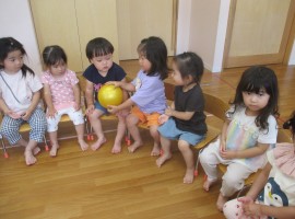 今日のみかん組の様子🍊