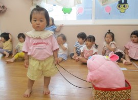 今日のもも組の様子🍑