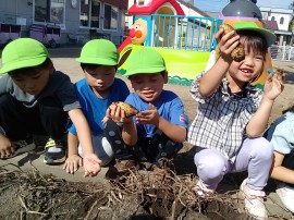 収穫祭（めろん組）