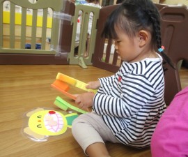 今日のもも組の様子🍑