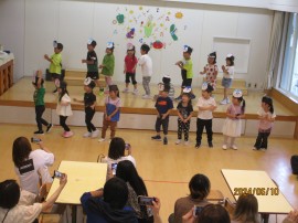 ゆり組　保育参観日